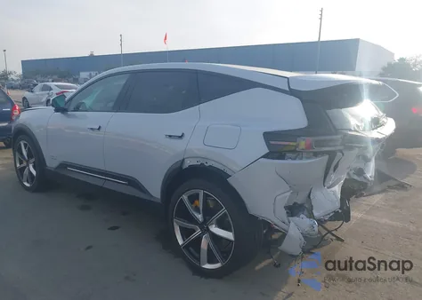 2025 Polestar 3 Long Range Dual Motor/Long Range Dual Motor Launch Edition z USA, uszkodzony, nr VIN YSREA3YB6SB002481